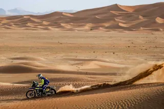 Lorenzo Santolino en el Dakar 2023