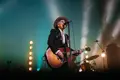 Mikel Erentxun durante un concierto en Donosti. Imagen Jokin Fernández