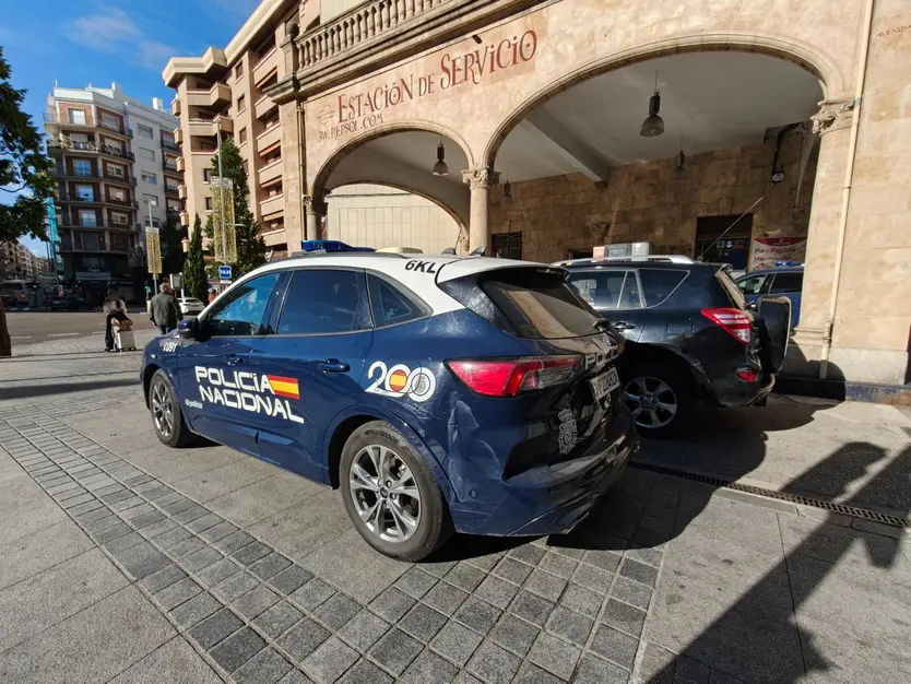 Movilización Policial Tras El Incidente En La Gasolinera De La Puerta De Zamora2