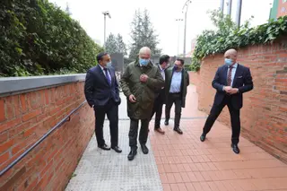 El vicepresidente, portavoz y consejero de Transparencia, Ordenación del Territorio y Acción Exterior, Francisco Igea, visita el centro de Referencia Nacional de Formación Profesional Ocupacional (9)