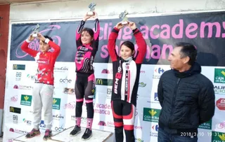 Podio principiantes femenino