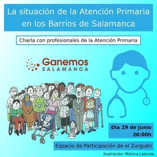 Ganemos celebra una mesa redonda para analizar la situación de la atención primaria en los barrios