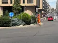Vallado de la fuente de Puerta de Zamora con motivo de las semifinales