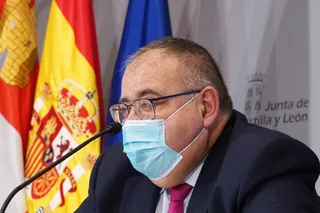 Alejandro Vázquez, consejero de Sanidad de la Junta de Castilla y León. Foto de archivo