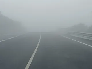 Helada y niebla en Pedraza de Alba. Archivo.