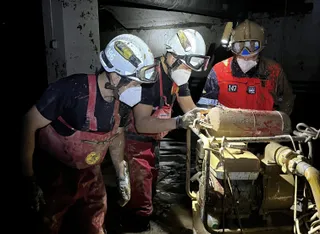 Tercer relevo de los bomberos del Ayuntamiento de Salamanca en Paiporta