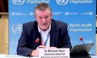 Michael Ryan, director ejecutivo del Programa de Emergencias Sanitarias de la OMS
