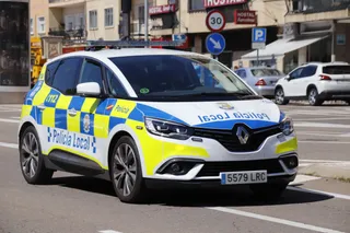 Coche de la policía local. Foto de archivo