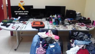 La redada de la Guardia Civil se salda con seis detenidos de una banda de ladrones