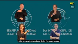 Confederación Estatal de Personas Sordas (CNSD) firma un manifiesto en el marco de la semana internacional de las personas sordas. - CNSD