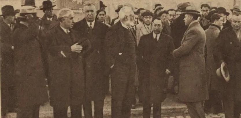 Unamuno Comitiva Entierro JSR