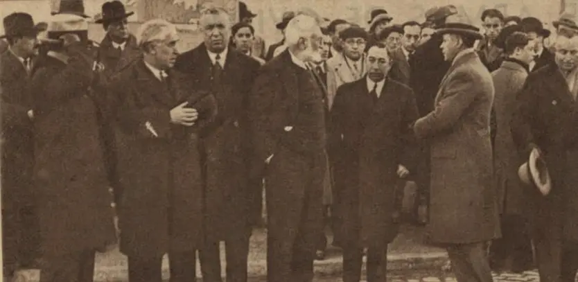 Unamuno Comitiva Entierro JSR