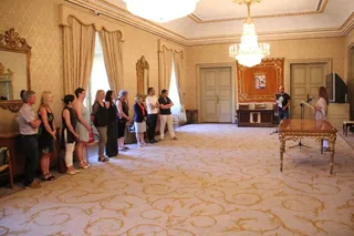 Recepción a los participantes en el ISATT2017: 18th Biennal Conference Teachers an Teachin