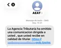Desde INCIBE se ha detectado una campaña de suplantación a la Agencia Estatal de Administración Tributaria (AEAT) a través mensajes de texto (SMS)