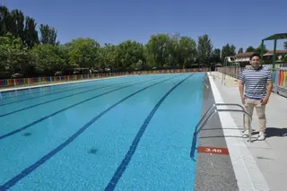 Piscina lista para recibir bañistas este viernes