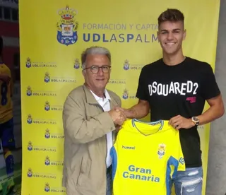 Diego Hernández a Las Palmas B