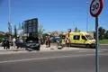 Accidente  rotonda La Charrería