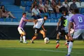 Abde Saidi, en el amistoso ante el Burgos.