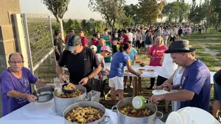 Merienda fin de fiestas de Villoruela