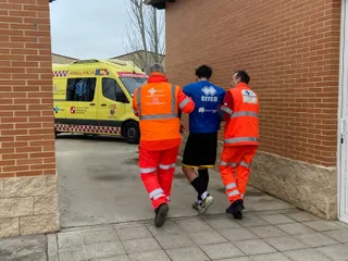 Un juvenil de Unionistas trasladado al hospital | Salamanca24horas