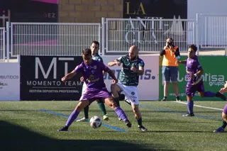Aizpiri, ante el Palencia Cristo Atlético | FOTO SALAMANCA24HORAS.COM