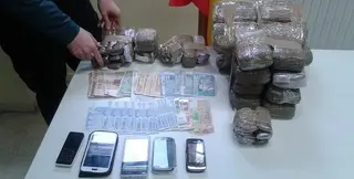 Prisión para los tres ocupantes de un 'narcovehículo' con 17,5 kilos de hachís