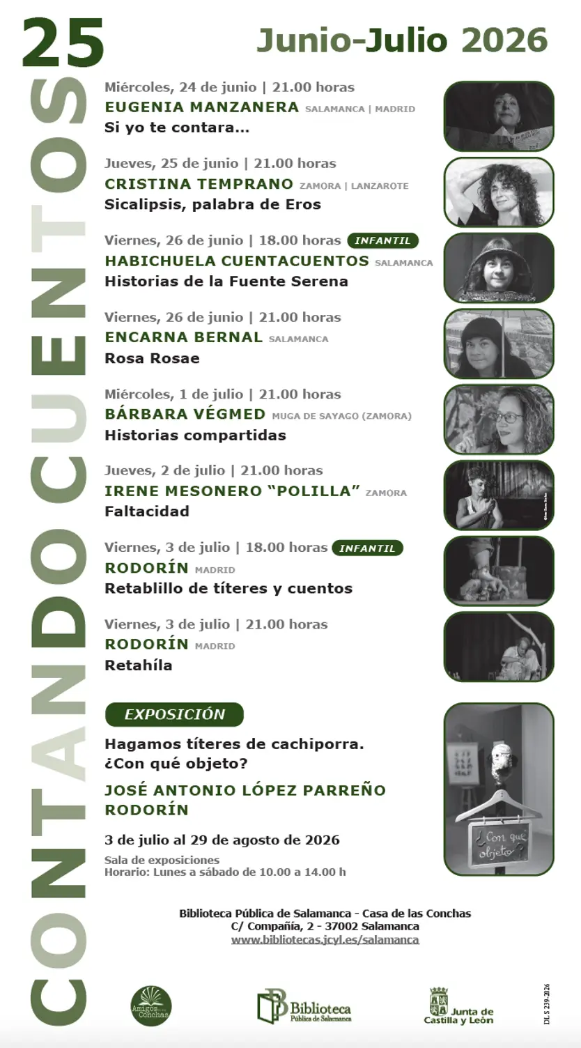Programa Completo Del Festival Cuenta Cuentos