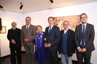 La Torre de los Anaya reúne 74 Quijotes de Miguel Elías en homenaje a Pilar Fernández Labrador