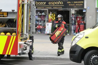 Incendio en plaza de España