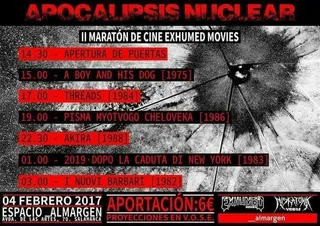 Segundo maratón de cine oculto, de terror y maldito