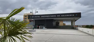 Hospital Universitario de Salamanca. Foto Andrea M.
