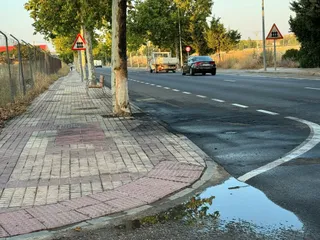 Lugar del accidente.