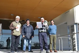 Trabajadores de ENUSA en Juzbado rechazan el cierre de la Central Nuclear de Almaraz