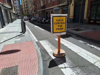 Cortes de tráfico en la calle Valdivia