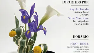 Cartel Taller Ikebana