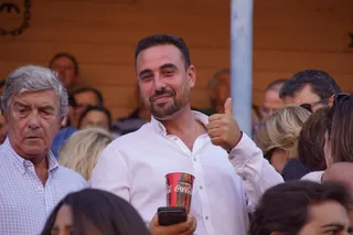 Ambiente en los tendidos de La Glorieta durante. Fotos Juanes (1)