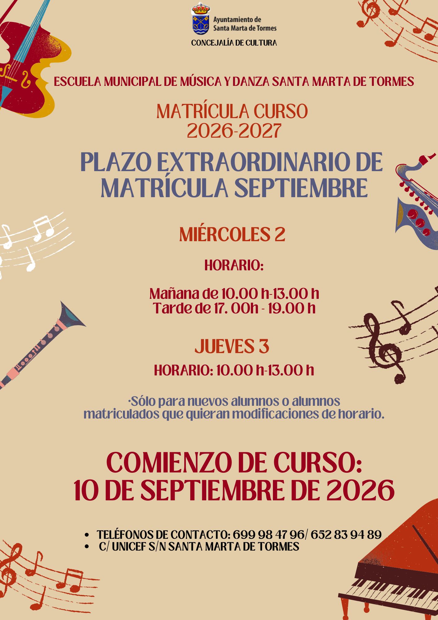 Escuela De M&uacute;sica