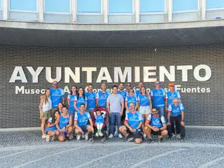 Nuevo equipo de atletismo Piel de Mariposa. 