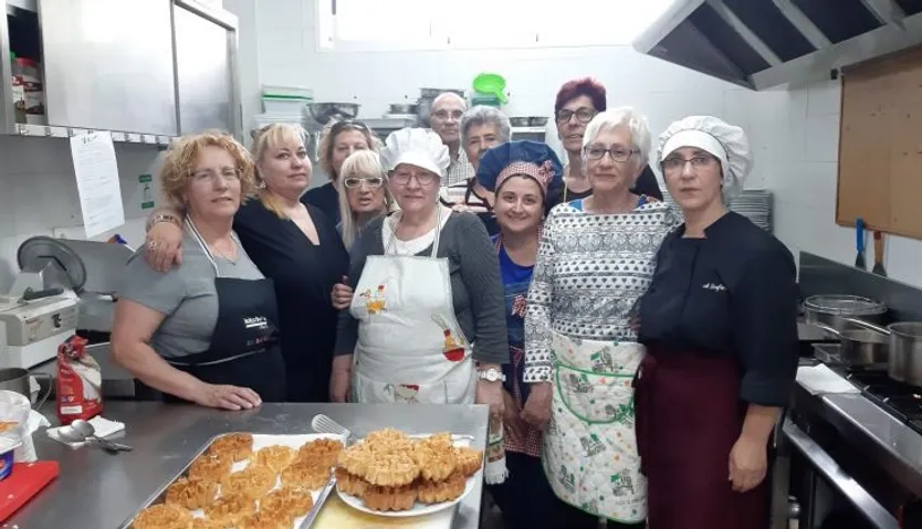 Ttaller de Gastronomía previo a la pandemia