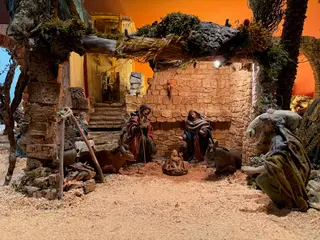 Belén navideño. 