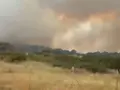 Situación incendio Burgohondo.