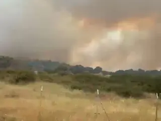 Situación incendio Burgohondo.