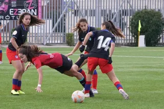 Salamanca FF – Atlético de Madrid C. Municipal Vicente del Bosque. Fotos Juanes (22)