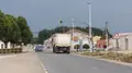 Tráfico en la travesía de la SA-810 por Villoria 