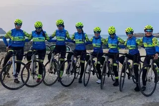 Equipo de la Escuela de Ciclismo Salmantina