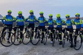Equipo de la Escuela de Ciclismo Salmantina