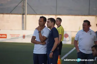 Ángel Sánchez y Dani Romo | FOTO SALAMANCA24HORAS.COM