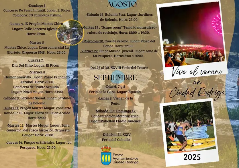Programa cultural Ciudad Rodrigo