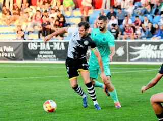 Carlos de la Nava, ante el Mérida | FOTO UNIONISTAS CF