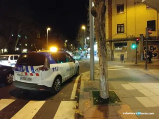 Policía Torres Villarroel noche